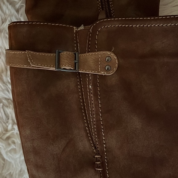 Women’s Brown Winter Boots, Sz 39 (8.5 women’s) - Picture 4 of 10